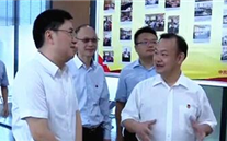 铜梁区委书记唐小平一行到铜梁公司视察调研 “党建带团建，，，，，，，团建促党建”工作